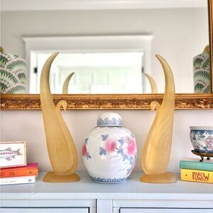 Vintage Austin Productions Swan Sculptures by David Fisher – 20” Pair